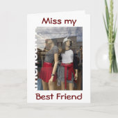 BESTE VRIEND/SHOPPY BUDDY VOOR BIRTHDAY KAART (Voorkant)