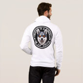 Beste vriend Siberische Husky Hoodie (Achterkant volledig)