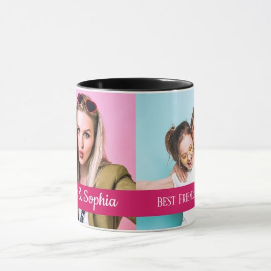 Beste vriend sinds moderne afbeeldingen sjabloon B Mok (Midden)