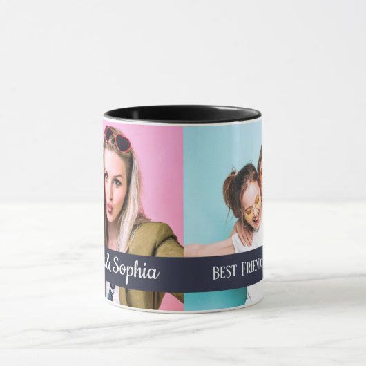 Beste vriend sinds moderne afbeeldingen sjabloon B Mok (Midden)