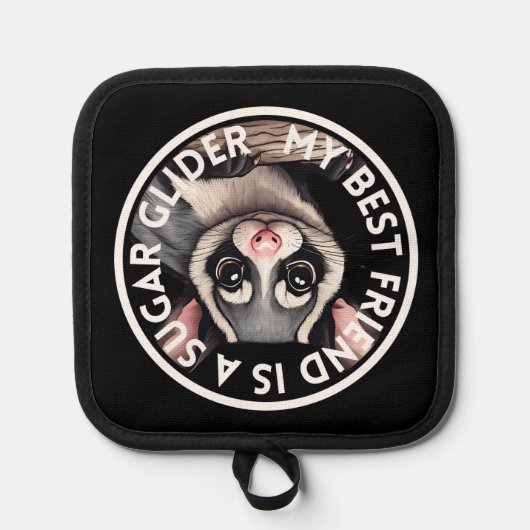 Beste vriend Sugar Glider Pannenlap (Voorkant)