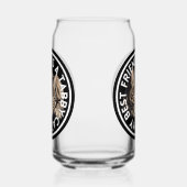 Beste vriend Tabby Cat Blikvorm Glas (Links)