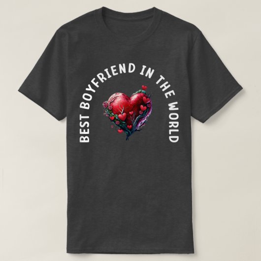 Beste vriend ter wereld t-shirt (Design voorkant)