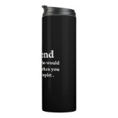 Beste vriend thermosbeker (Geroteerd rechts)