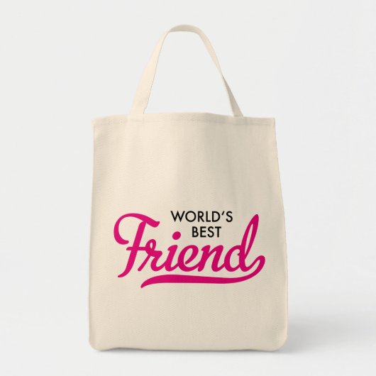 beste vriend tote bag (Voorkant)