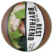 Beste Vriend Typografie Foto Basketbal (Verticaal)