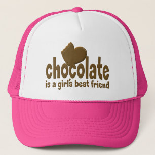 Beste vriend van Chocolate Girl Trucker Pet