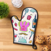 Beste vriend van de bakker: Oven Mitts Holder Set Ovenwant (Top down)