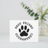 Beste vriend van de Beste van de Dog van het Hoogt Briefkaart (Staand voorkant)