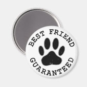 Beste vriend van de Beste van de Dog van het Hoogt Magneet (Voorkant / Achterkant)