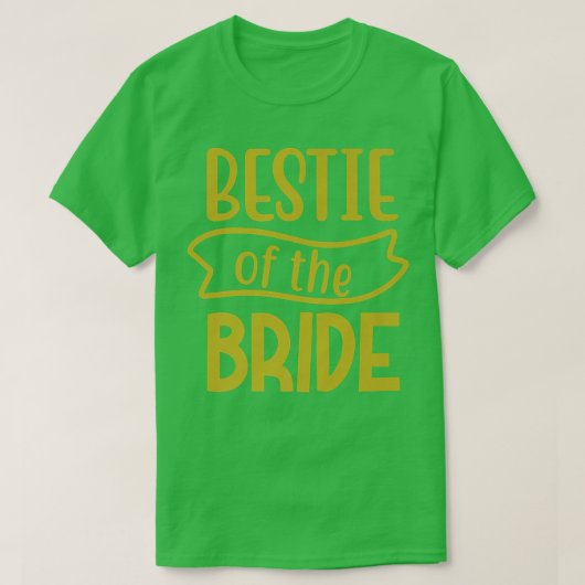Beste vriend van de eer van de Bride T-shirt (Design voorkant)