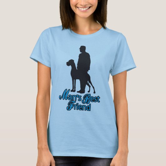Beste vriend van de mens t-shirt (Voorkant)