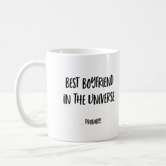 Beste vriend van de Universe Funny Mug Koffiemok (Links)