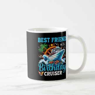Beste vriend van de verjaardag cruiser cruise verj koffiemok