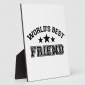 Beste vriend van de wereld fotoplaat (Zijkant)