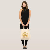Beste Vriend Van De Wereld Goud Tote Bag (Voorkant (model))