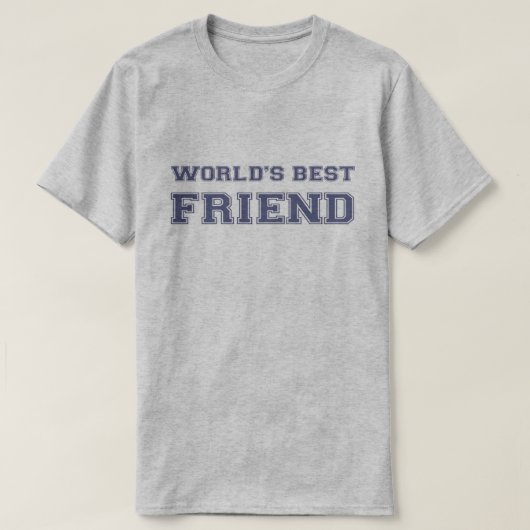Beste vriend van de wereld t-shirt (Design voorkant)