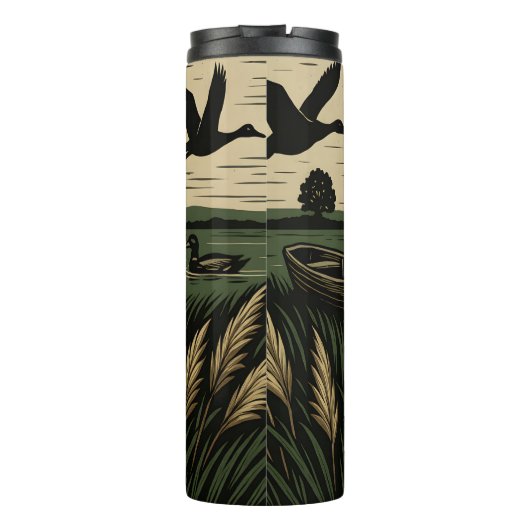 Beste vriend van Hunter, Lakeside Art Thermosbeker (Achterkant)