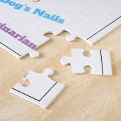 Beste vriend van man (?) legpuzzel (Zijkant)