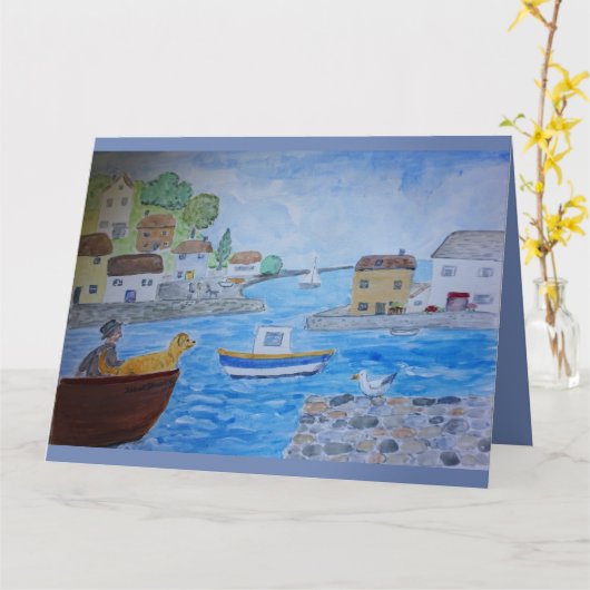 Beste vriend van Mans Kaart (Gele Bloem)