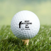 Beste vriend van Par Simple met aangepaste tekst Golfballen (Insitu Shirt)