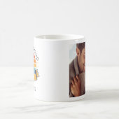 Beste vriend van Par Valentijnsdag Golfer Foto Koffiemok (Center)