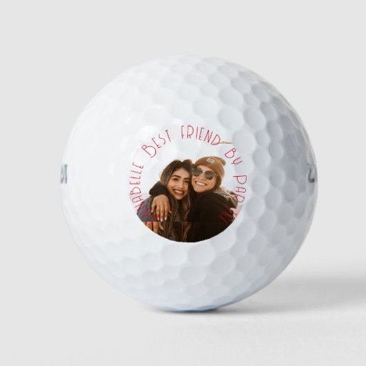 Beste vriend van Partee Golfballen (Voorkant)