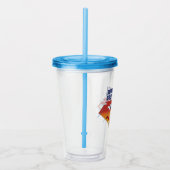 Beste vriend van Superman Acryl Drinkbeker (Rechts)