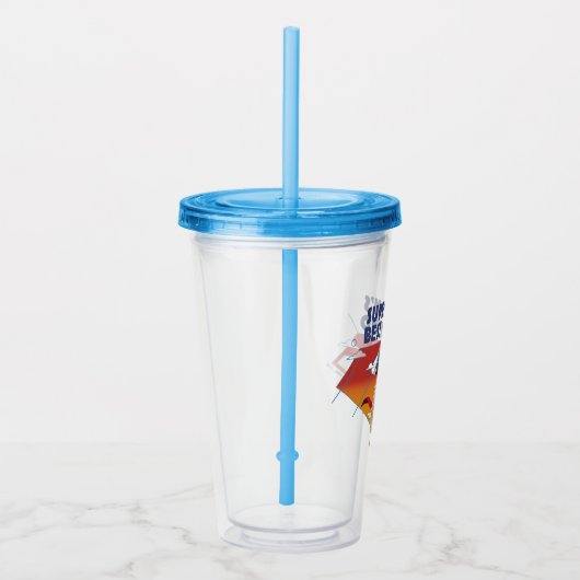 Beste vriend van Superman Acryl Drinkbeker (Rechts)