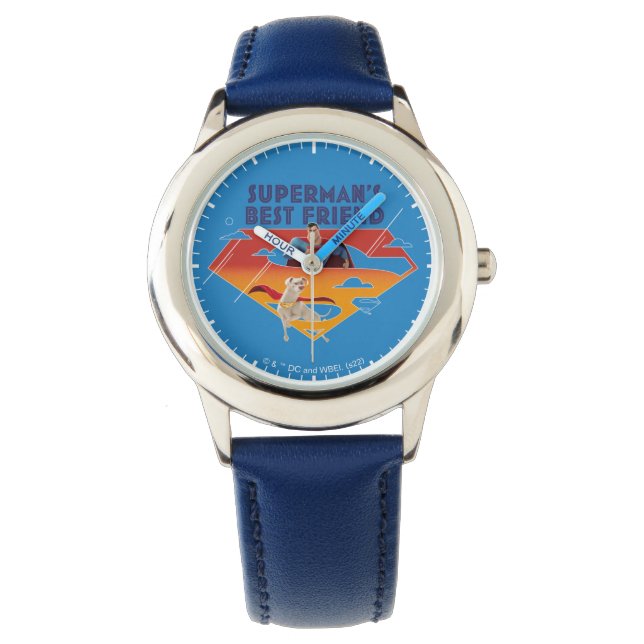 Beste vriend van Superman Horloge (Voorkant)