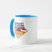Beste vriend van Superman Mok (Voorkant links)