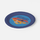 Beste vriend van Superman Papieren Bordje (Gekanteld)