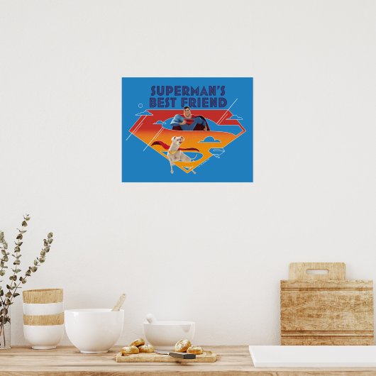 Beste vriend van Superman Poster (Keuken)
