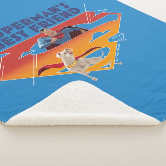 Beste vriend van Superman Sherpa Deken (3/4)