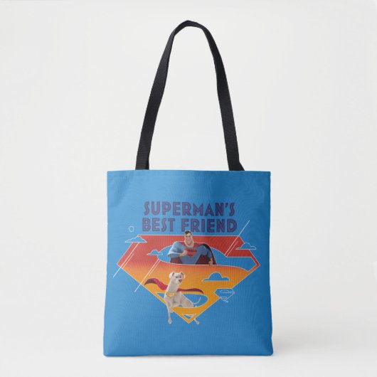 Beste vriend van Superman Tote Bag (Voorkant)