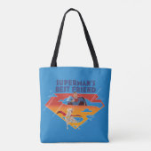 Beste vriend van Superman Tote Bag (Achterkant)