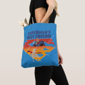 Beste vriend van Superman Tote Bag (Dichtbij)