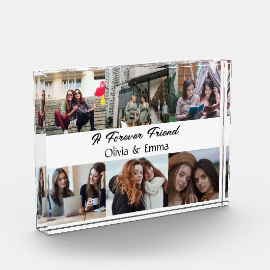 Beste Vriend Verjaardagscadeau Valentijns's Gift F Fotoblokken (Links)