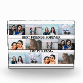Beste vriend voor altijd Aangepaste namen 12 Fotoc Fotoblokken (Voorkant)