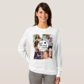 Beste Vriend Voor Altijd Custom Photo Collage Vrou T-shirt (Voorkant volledig)