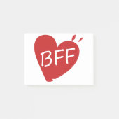 Beste vriend voor altijd post-it® notes (Voorkant)