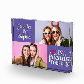 Beste vriend voor altijd twee afbeeldingen sjabloo fotoblokken (Rechts)