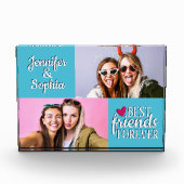 Beste vriend voor altijd twee afbeeldingen sjabloo fotoblokken (Voorkant)