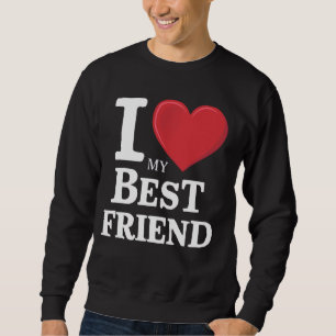 Beste vriend voor altijd Vriendschap Bestie BFF Sq Trui