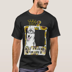 Beste vriend voor het leven voor Husky T-shirt