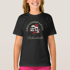 Beste vriend, vriendschapsniveau: onbreekbaar, vri t-shirt