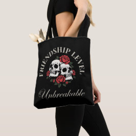 Beste vriend, Vriendschapsniveau: Onbreekbaar, vri Tote Bag