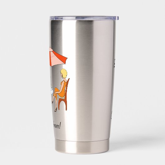 Beste vriend Waterfles Geïsoleerde Drinkbeker (Links)