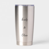 Beste vriend Waterfles Geïsoleerde Drinkbeker (Achterkant)