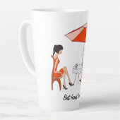 Beste vriend Waterfles Latte Mok (Linkerhoek)